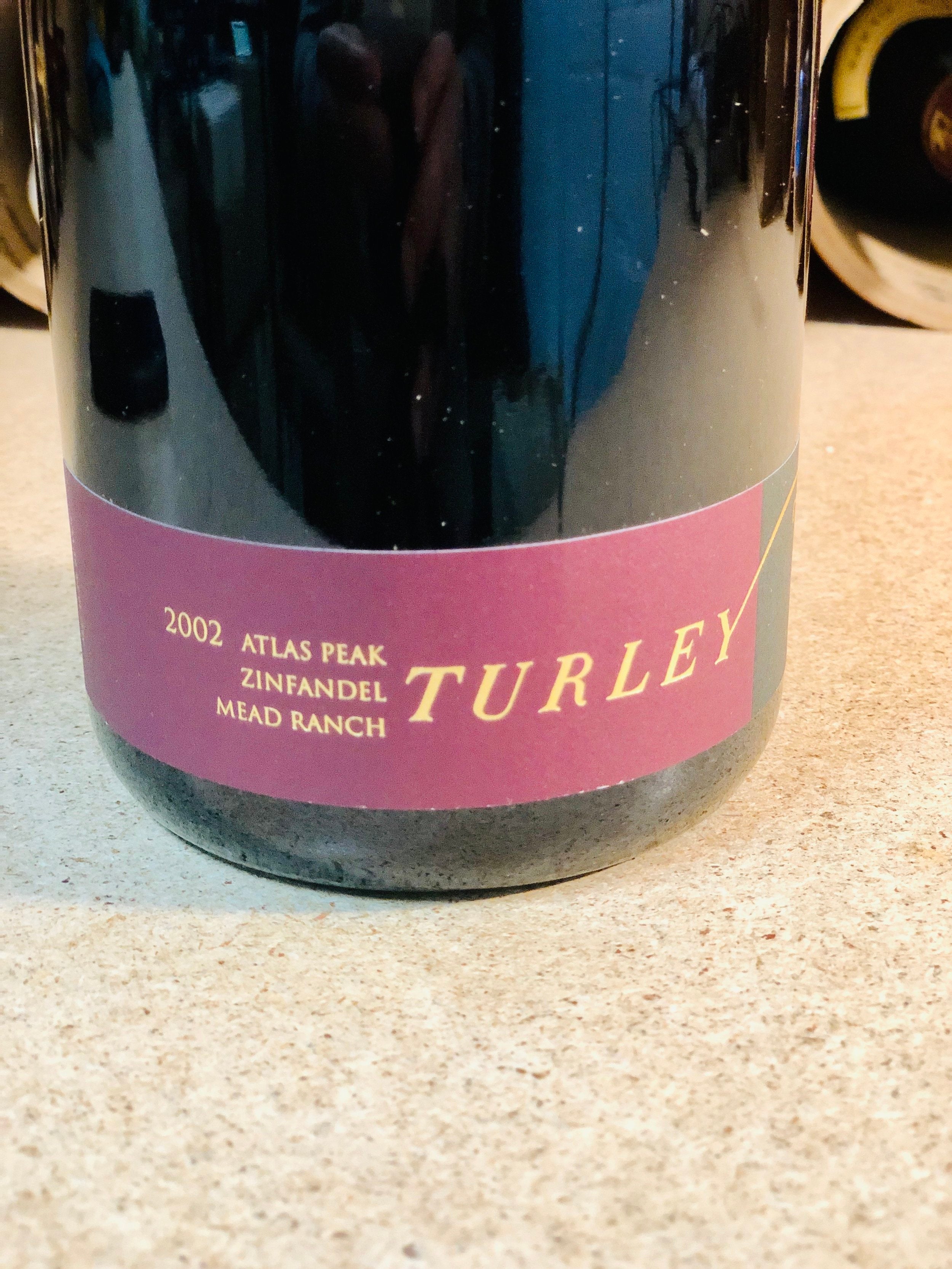 Turley, Atlas Peak, Mead Ranch, Zinfandel 2002
