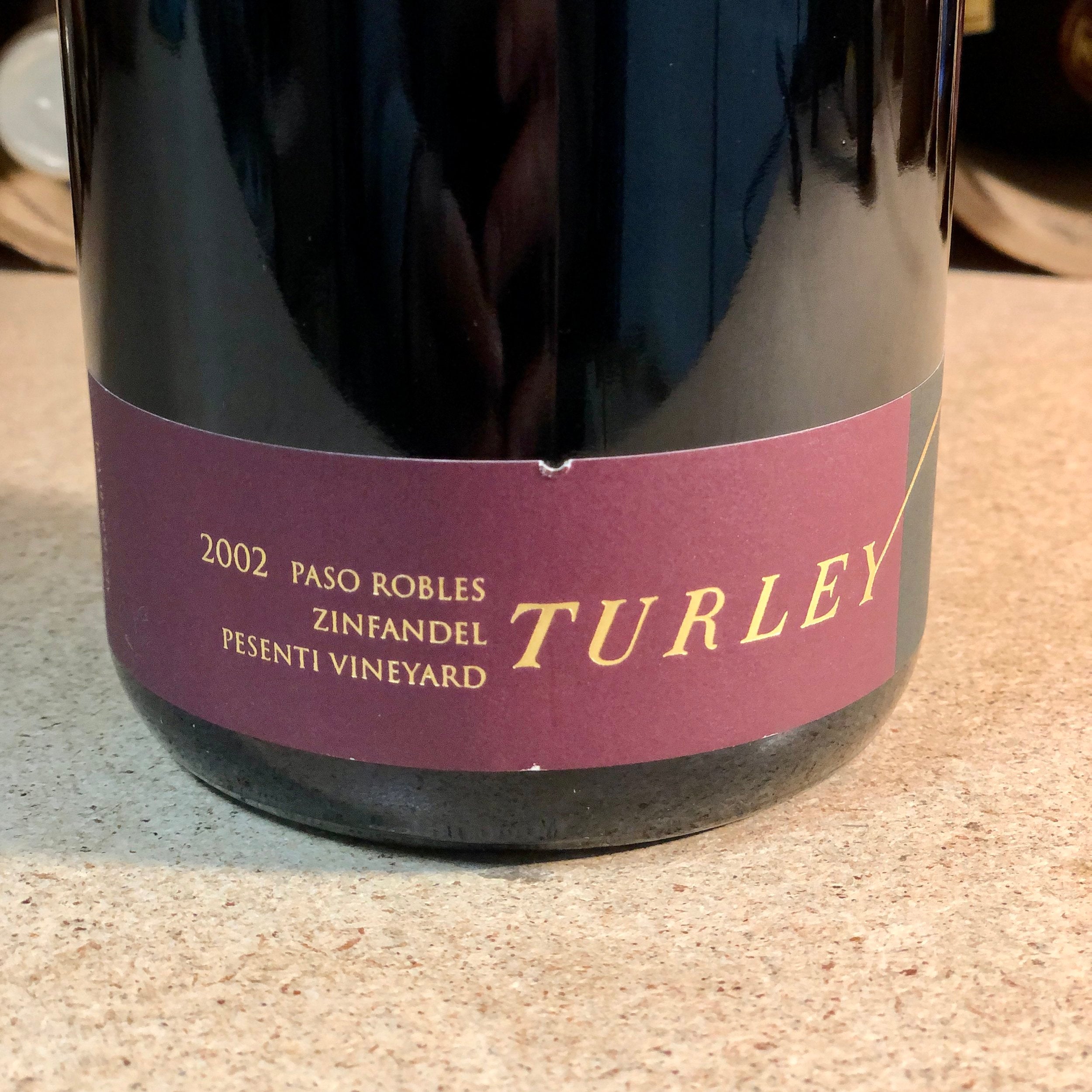 Turley, Paso Robles, Pesenti Vineyard, Zinfandel 2002