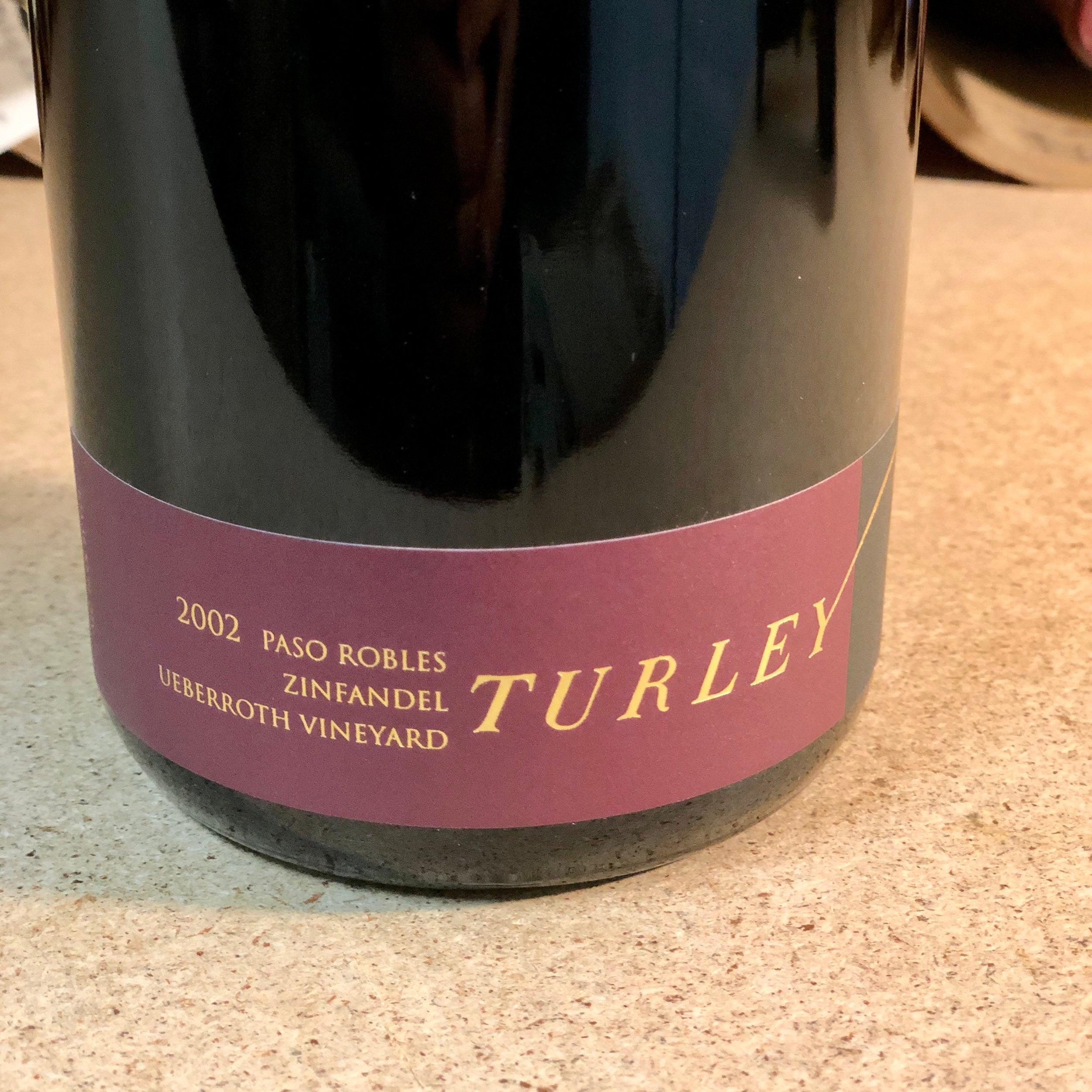 Turley, Paso Robles, Ueberroth Vineyard, Zinfandel 2002