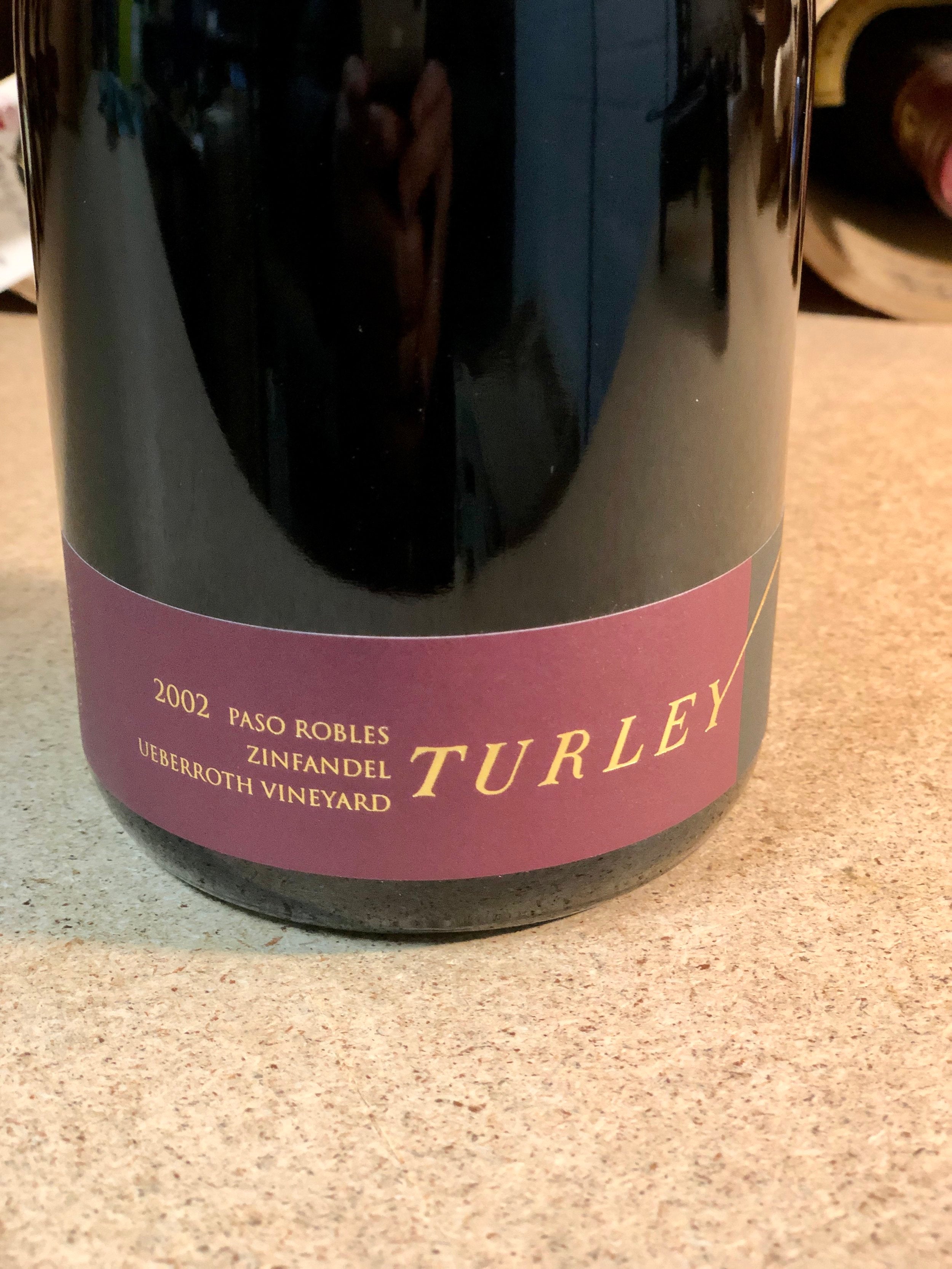 Turley, Paso Robles, Ueberroth Vineyard, Zinfandel 2002
