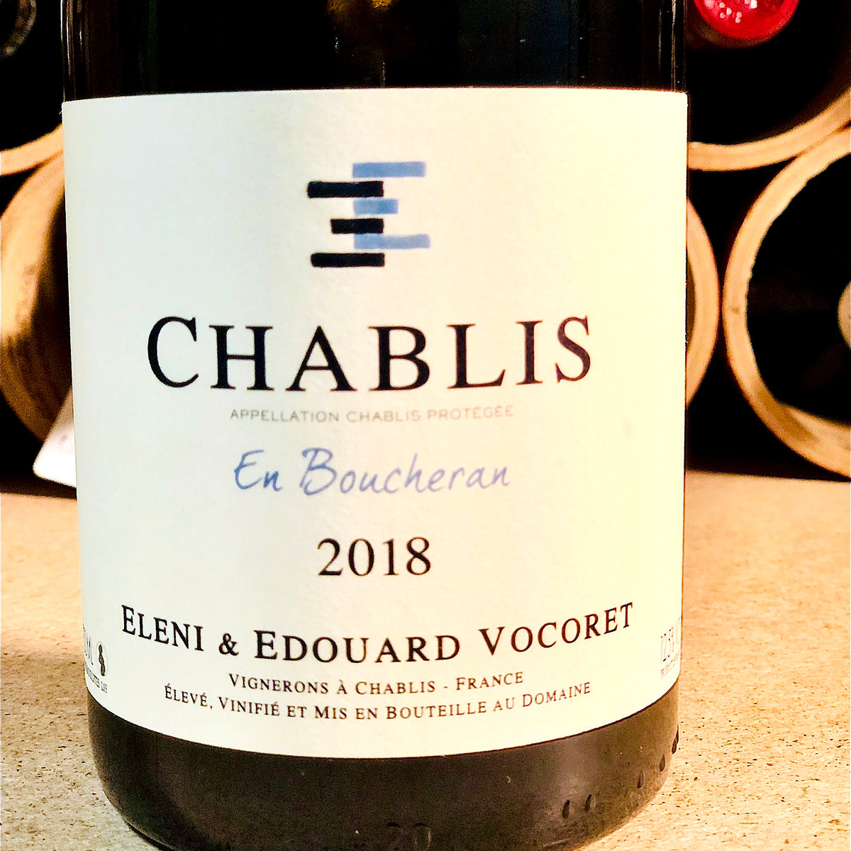 Eleni et Edouard Vocoret, Chablis, En Boucheran 2018 – CHAPTER 4 | FINE ...