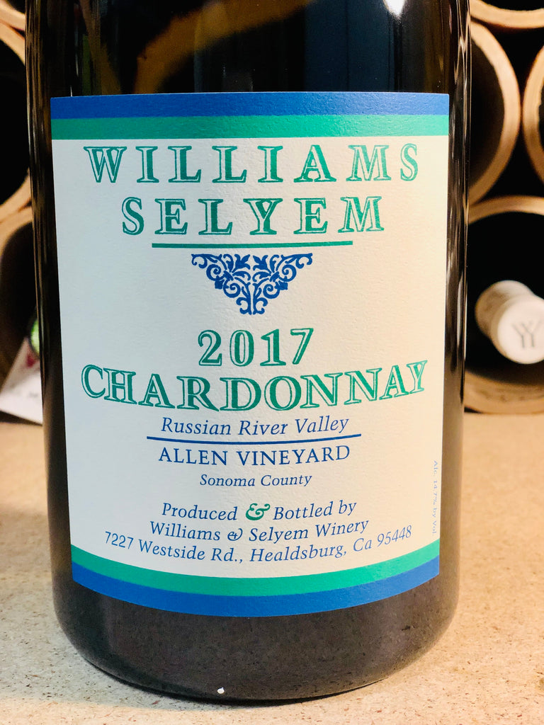 Williams Selyem, Russian River Valley, Allen Vineyard, Chardonnay 2017 (1.5L)