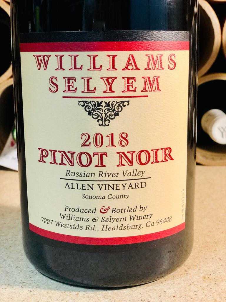 Williams Selyem, Russian River Valley, Allen Vineyard, Pinot Noir 2018 (1.5L)