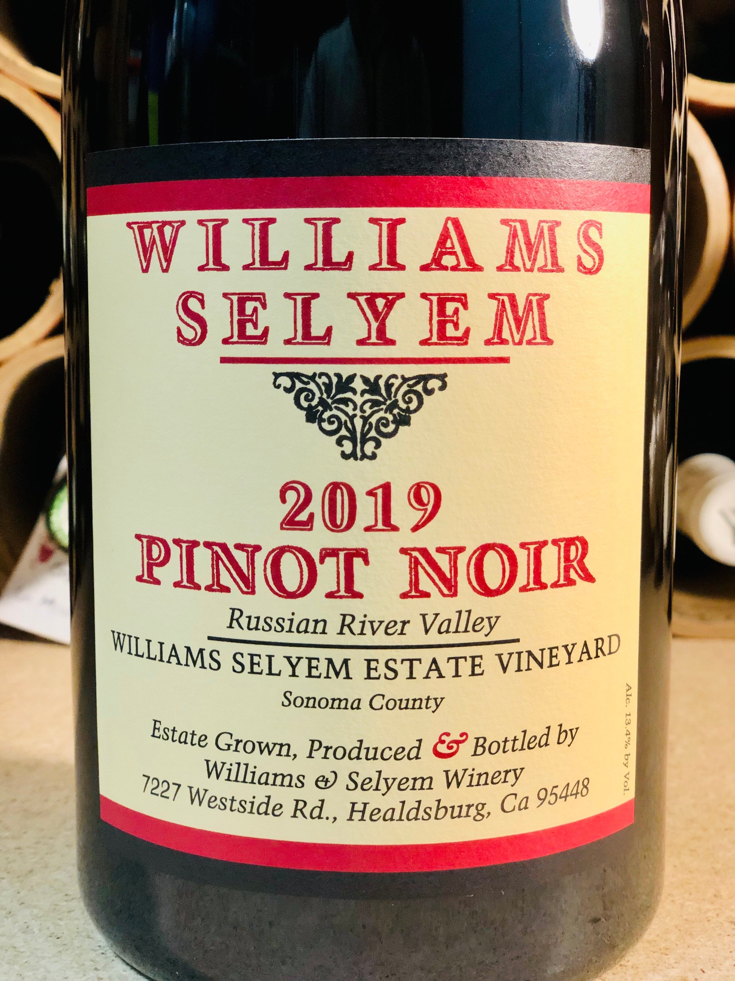 Williams Sonoma Estate Pinot Noir Red Wine Glasses