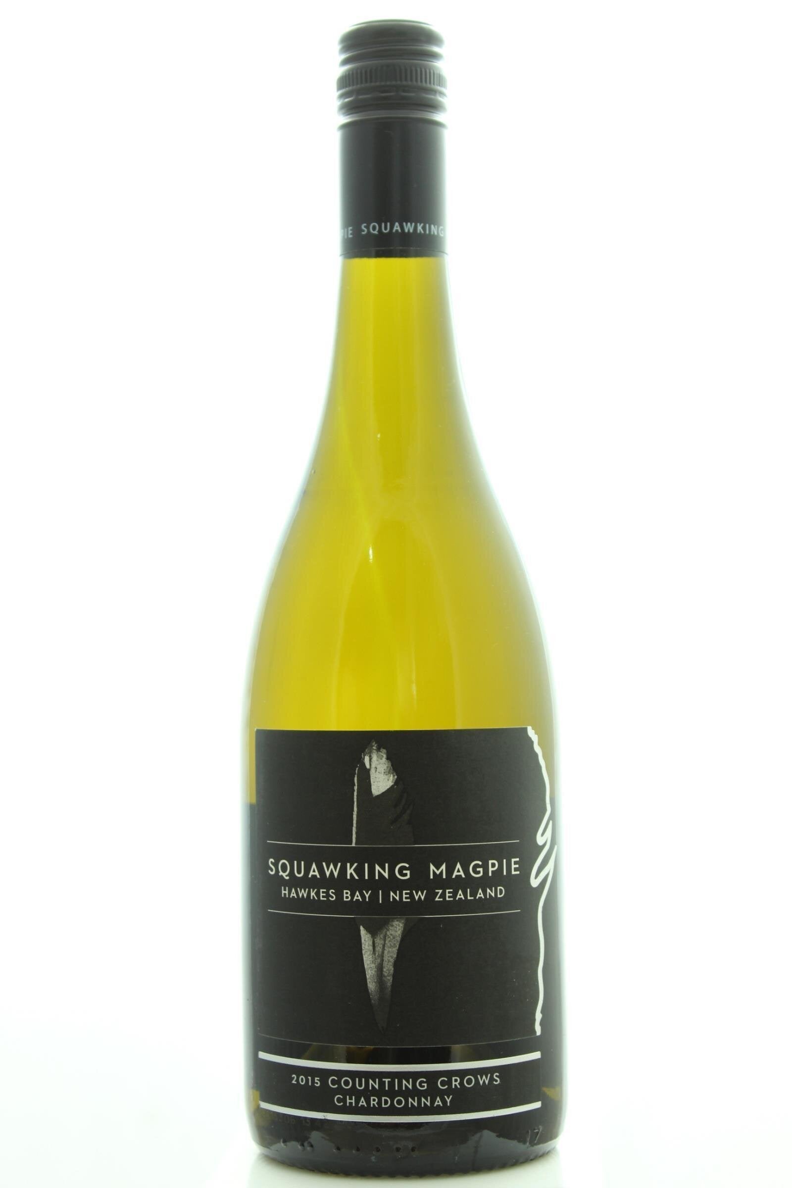 Squawking Magpie, Counting Crows, Hawkes Bay, Chardonnay 2015